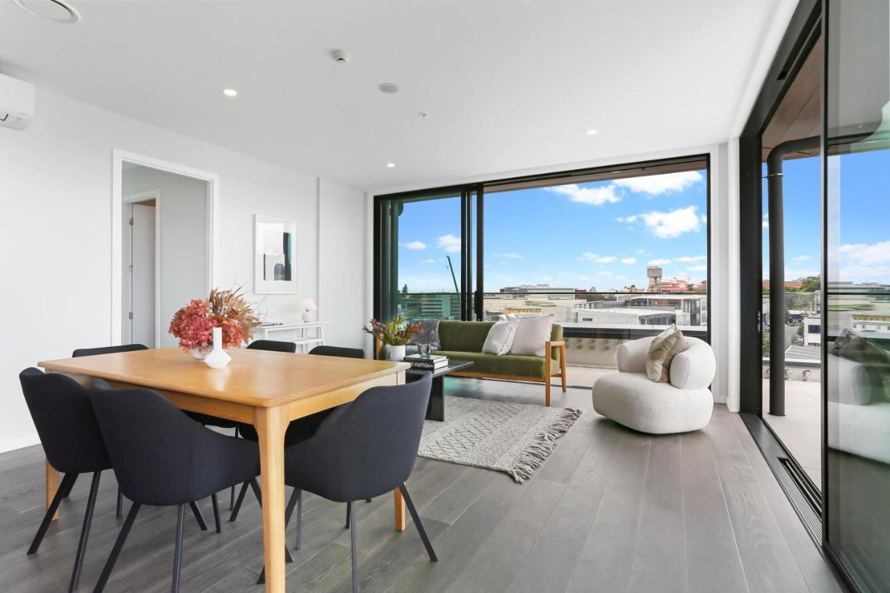 Ferienwohnung Enfield Sky - Brand New Luxury Penthouse Auckland Exterior foto