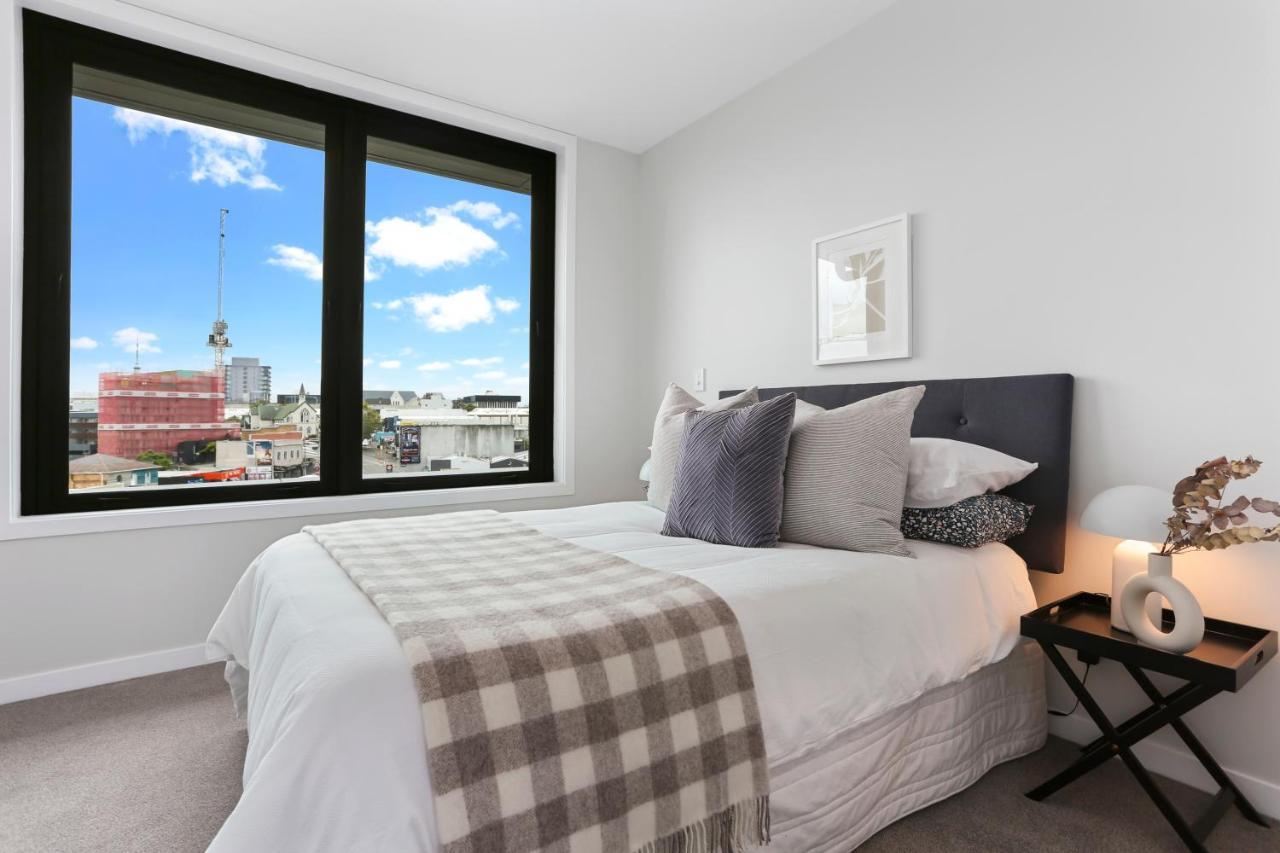 Ferienwohnung Enfield Sky - Brand New Luxury Penthouse Auckland Exterior foto
