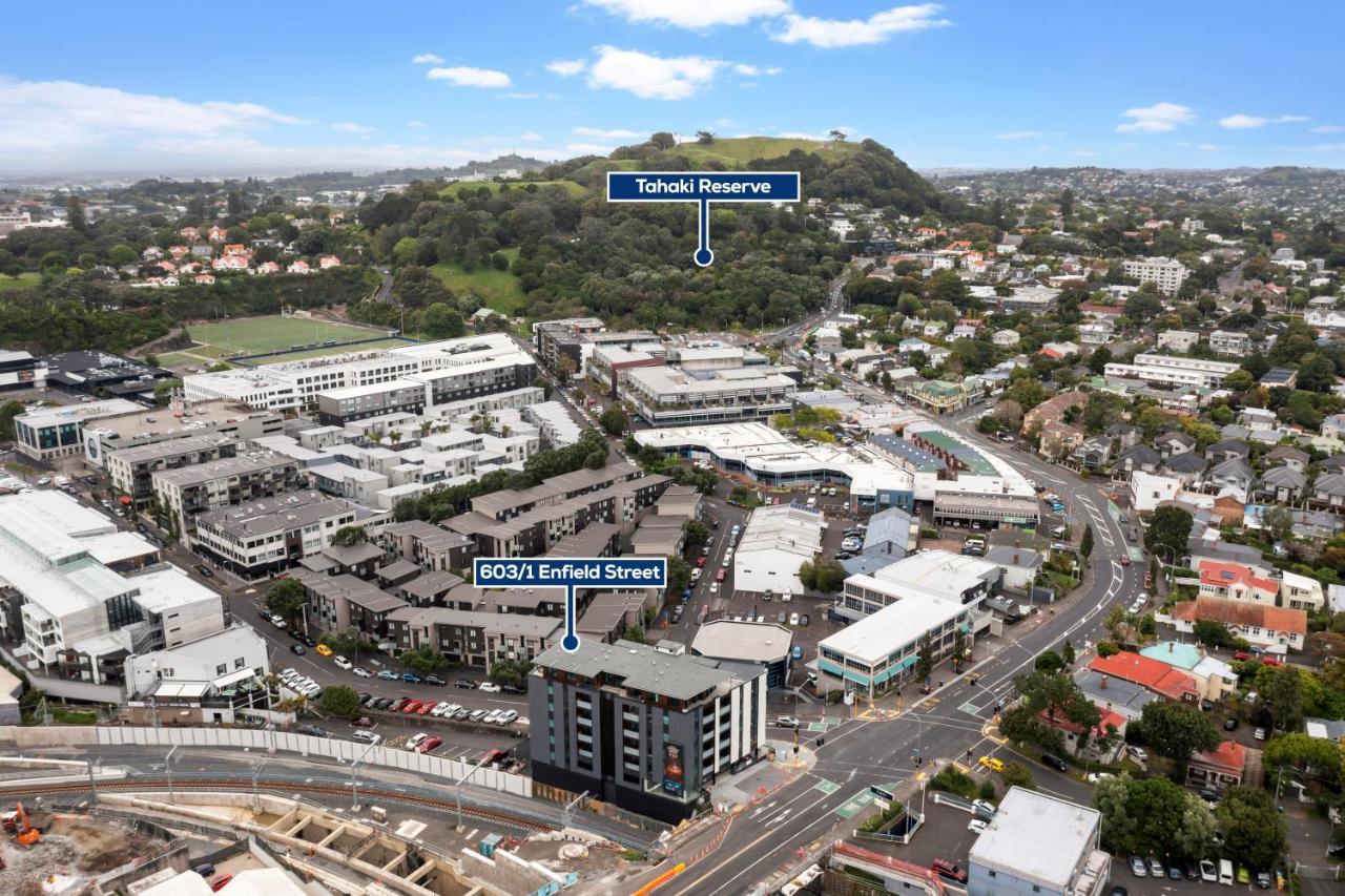 Ferienwohnung Enfield Sky - Brand New Luxury Penthouse Auckland Exterior foto