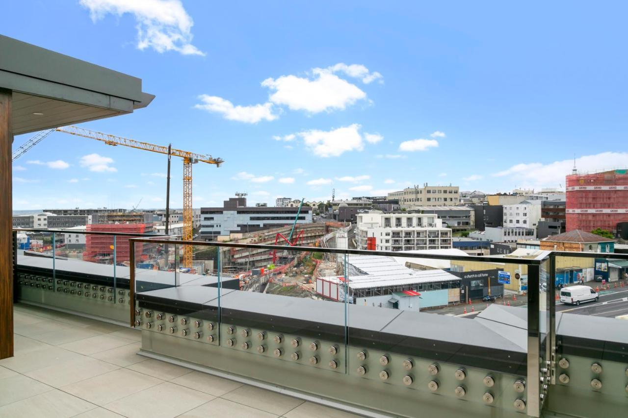 Ferienwohnung Enfield Sky - Brand New Luxury Penthouse Auckland Exterior foto