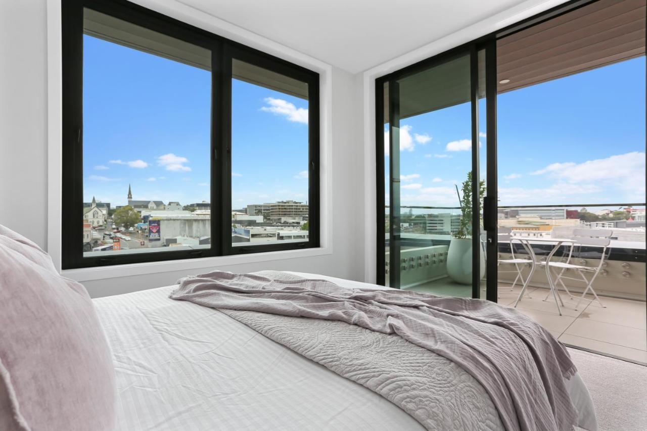 Ferienwohnung Enfield Sky - Brand New Luxury Penthouse Auckland Exterior foto